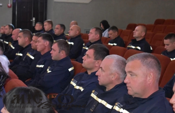 Рятувальника 15 державно-пожежної рятувальної частини нагородили відзнакою районної влади 