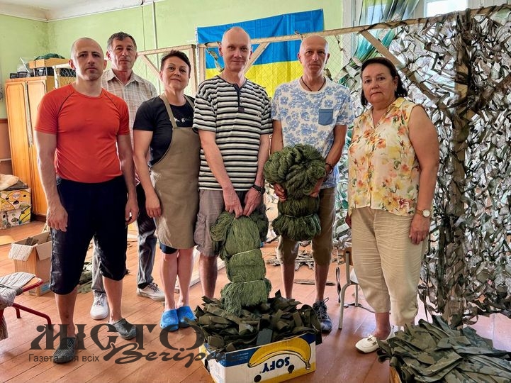 Мешканців Нововолинської громади закликають долучитися до плетіння маскувальних сіток 