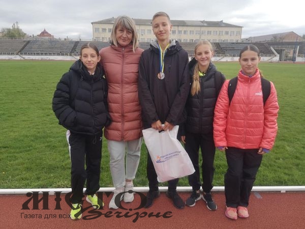 Спортсмени з Нововолинська взяли участь у чемпіонаті України з легкої атлетики 