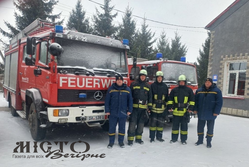 Іваничівська громада отримала від німецьких благодійників два пожежні автомобілі 