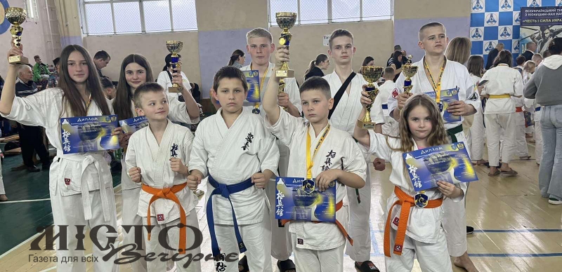 Учні клубу «Ірбіс-НВ» — серед призерів всеукраїнського турніру з карате 