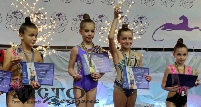 Юна нововолинянка Марія Нестерович виграла Всеукраїнський турнір з художньої гімнастики 