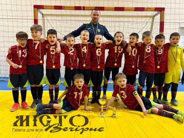 Юні спортсмени з Нововолинська стали чемпіонами турніру з футболу 