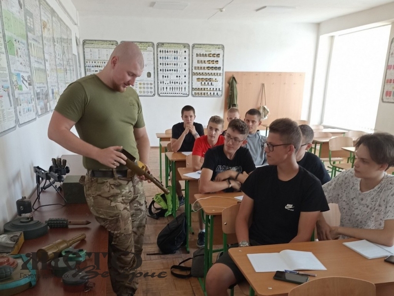 Ветеран війни з Харківщини став вчителем у Володимирі 