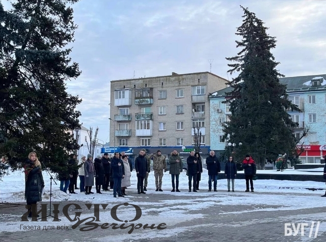 До Дня Соборності у Володимирі вшанували полеглих Героїв 