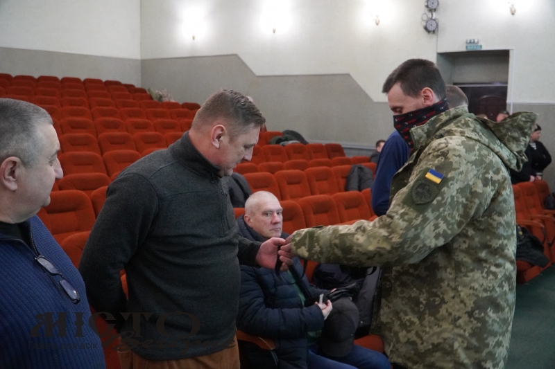У Володимирі відбулося заняття з базової підготовки до національного спротиву 