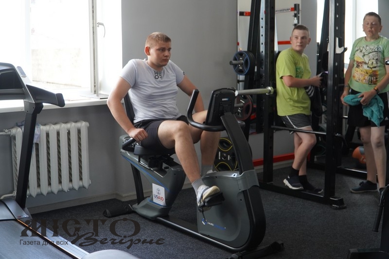 У Володимирі у спорткомплексі «Олімп» відкрили нову тренажерну залу 