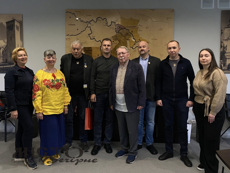 Гості з німецького Цвікау відвідали Володимирську громаду та вшанували пам'ять захисників 