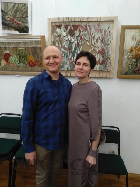 Художники з Володимира презентували персональну виставку в Дубенському замку 
