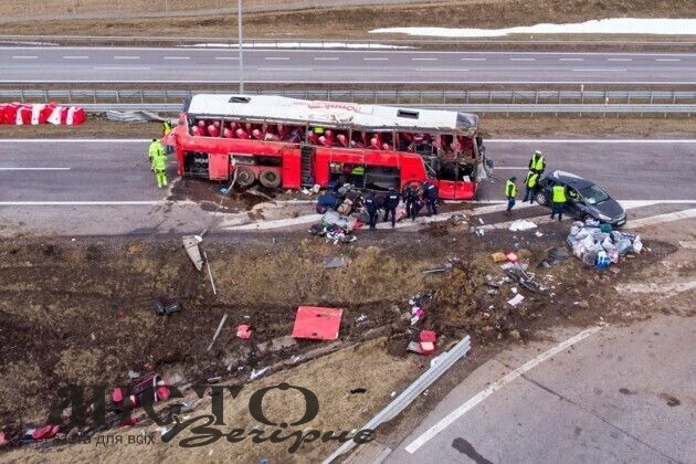 У ДТП в Польщі потрапив автобус з українцями 