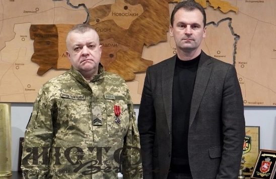 Володимирчанина Тараса Ліпейка нагородили «Золотим хрестом» від Залужного 