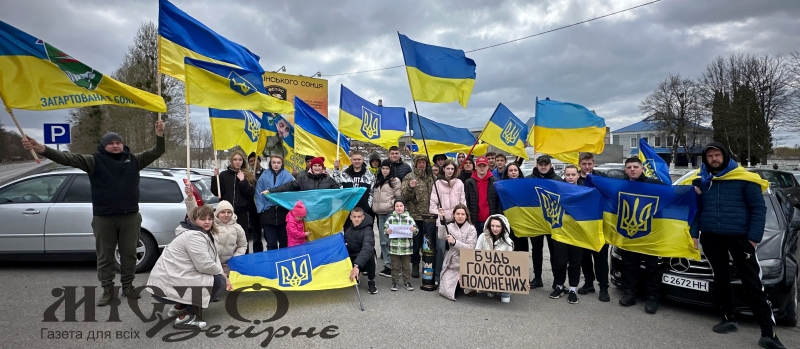 У Володимирі відбулася мирна акція та автопробіг на підтримку військовополонених і зниклих безвісти 