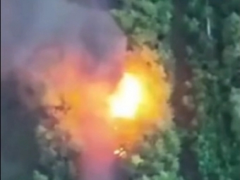 Воїни 14 бригади знищили ворожу техніку та боєприпаси на Харківщині 