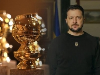 Зеленський виступив на "Золотому глобусі" 