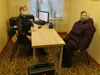 Працівники ЦНАПу здійснили виїздний прийом у Ласкові 