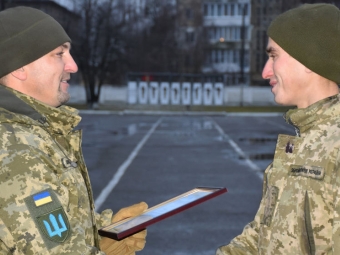 Нагородили солдата з Володимира, який пробіг 270 кілометрів 