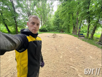 В зоні відпочинку поблизу Іванич оновили волейбольний майданчик 