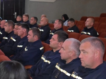 Рятувальника 15 державно-пожежної рятувальної частини нагородили відзнакою районної влади 