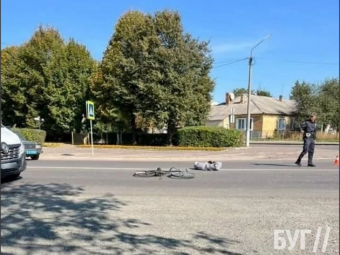 У Нововолинську авто збило велосипедиста 