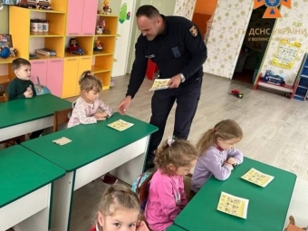 Рятувальники відвідали заклади дошкільної освіти Затурцівської громади 