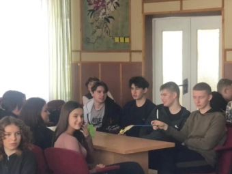 У Затурцівському ліцеї проходили заходи до Дня Соборності України 