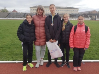 Спортсмени з Нововолинська взяли участь у чемпіонаті України з легкої атлетики 