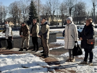 У Нововолинську вшанували пам’ять захисників Донецького аеропорту 