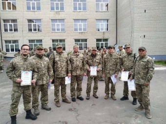 У Володимирі відзначили бійців ДФТГ 