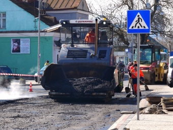 У Володимирі 23 квітня планують завершити вкладання асфальту на вулиці Сагайдачного 