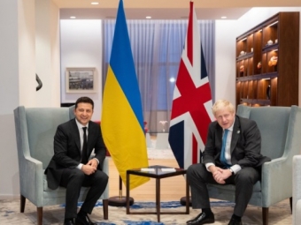 Зеленський зустрівся з прем'єром Британії 
