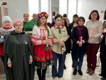 У Поромівську громаду привезли Вифлеємський вогонь 