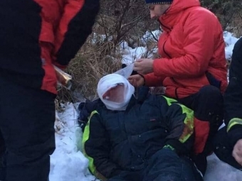 На Говерлі травмувався волинянин  