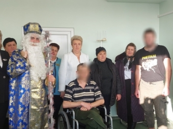 В Іваничх Миколай з гостинцями завітали до військовослужбовців 