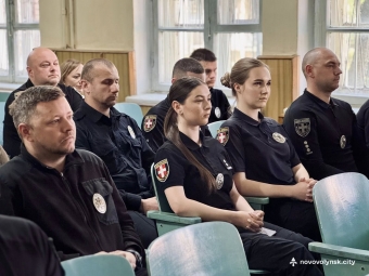 У Нововолинську привітали працівників карного розшуку 