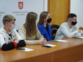 У Володимирі молодіжна рада провела перше засідання з новообраним головою 