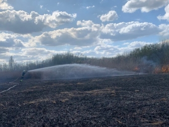 Через людську безвідповідальність на Волині вирували понад десяток пожеж 