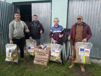 У Павлівці отримали допомогу для вогнеборців 