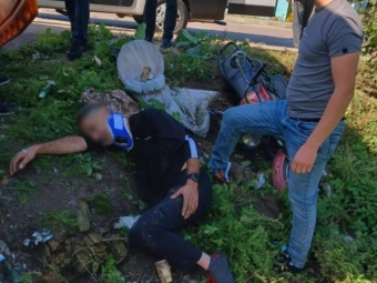 У Локачинській громаді сталась аварія: водій злетів з мотоцикла під час руху 