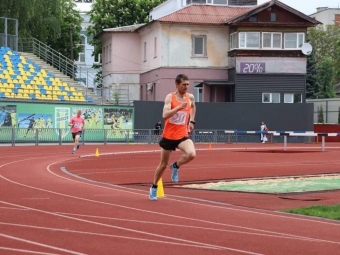Рятувальник з Нововолинська виборов золото на обласному чемпіонаті з легкої атлетики серед дорослих 