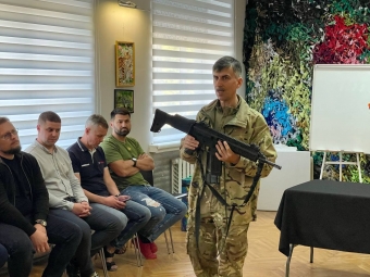 У Нововолинську провели заняття з національного спротиву 