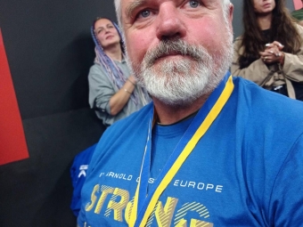 Ветеран з Нововолинська завоював два «золота» на змаганнях «Strong Spirit’s Games» 