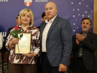 Учителька з Іванич – серед переможців обласного туру конкурсу «Учитель року – 2025» 