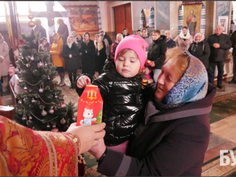 В Іваничах до Дня Святого Миколая діти отримали подарунки від священників 