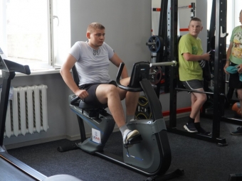 У Володимирі у спорткомплексі «Олімп» відкрили нову тренажерну залу 