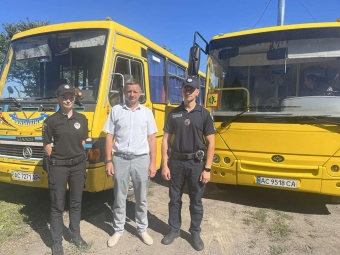 У Павлівській громаді провели планове обстеження шкільних автобусів 