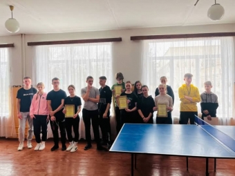 У Павлівській громаді проведені змагання з настільного тенісу та шахів серед ліцеїв 