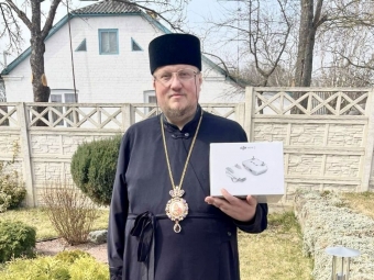 Архієпископ Володимирський і Нововолинський Матфей отримав від Залужного нагрудний знак «За сприяння війську» 