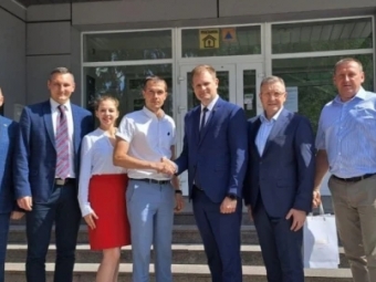 Делегація з Володимира привітала місто-партнер Расейняй з 770-річчям 