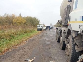 В Оваднівській громаді зіткнулися легковик і вантажівка 
