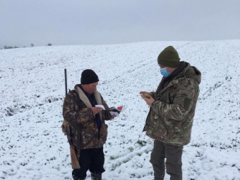 На Волині перевірили, чи дотримуються мисливці умов полювання 